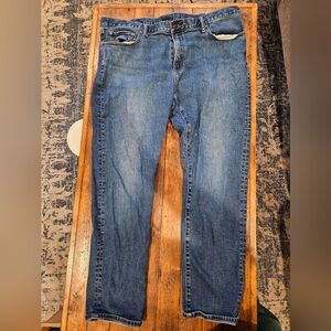 Uniqlo Blue Slim Straight Jeans 40×32